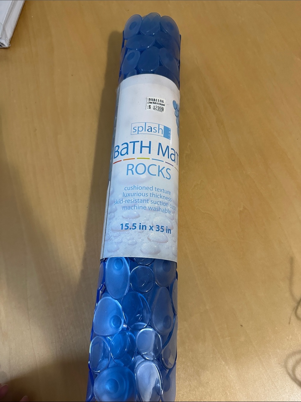 Blue Bath Mat